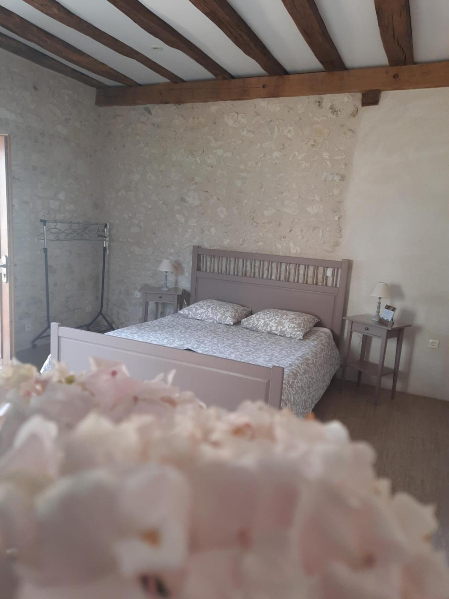 Hotel Marguerite équipée PMR Montreuil-en-Touraine Esterno foto
